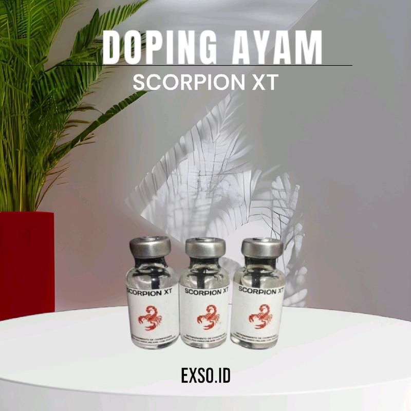 Doping Ayam scorpion xt Doping ayam aduan suntik taji Import 3