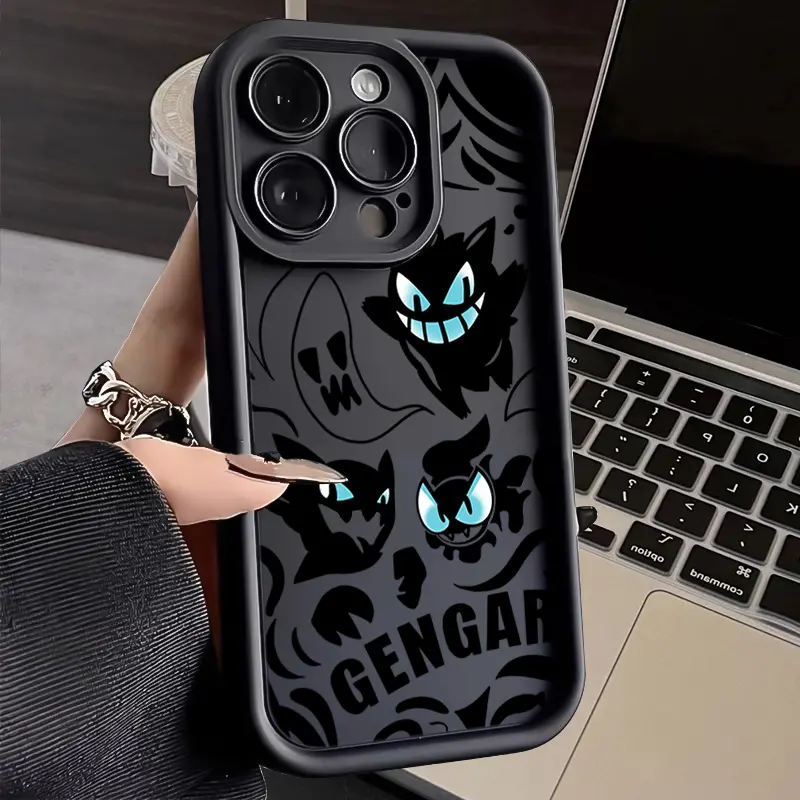 Ốp Lưng Hoạt Hình Dễ Thương Tương Thích Với iPhone 15 Pro / 14 / 13 / 12 / 11 Pro Max, Chất Liệu Silicon, Chống Sốc, Thích Hợp Cho 6 / 7 / 8Plus, Thiết Kế Đơn Giản, Tương Thích Với Xr / X / Xs, Ốp Bảo Vệ