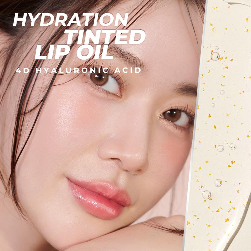 [Mua 1 tặng 1]son tint bóng + Bắt sáng dạng thỏi SACE LADY Dầu Dưỡng Môi Có Màu, Lâu Trôi,  Được Hoàn Thiện Với Kem Nền Dạng Thạch Làm Mát, Dán Trang Điểm Bắt Sáng 2