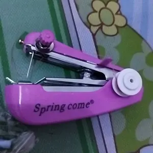 Springcome Mesin Jahit Portable Mini / Mesin Jahit Tangan Spring Come WARNA RANDOM