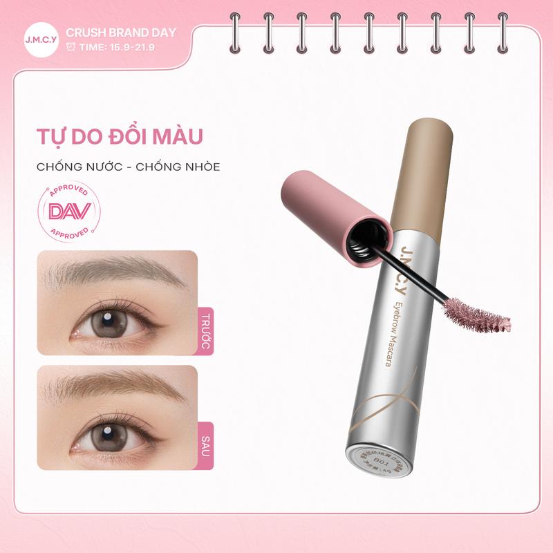 【CRUSH BRAND DAY】JMCY-DAV Chứng Nhận Gel Kẻ Lông Mày Có Màu, Tất Cả Trong Một,…