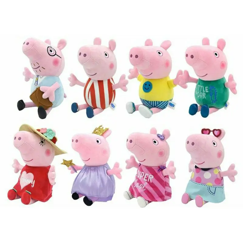 Boneka Peppa Pig dan George Original Import BPIG0046 0