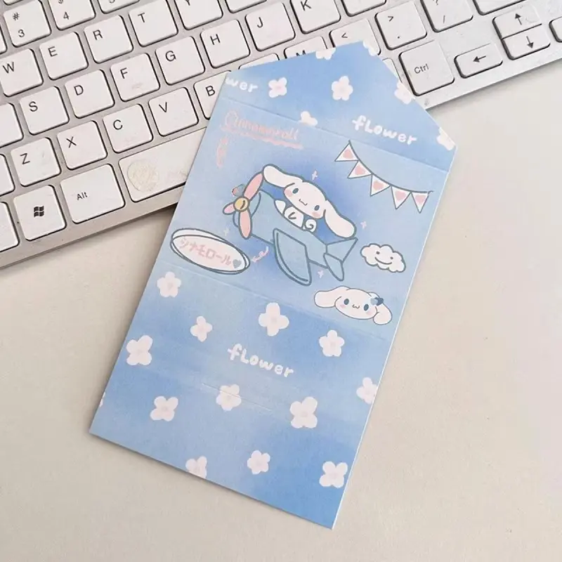 Kartu Sanrio Hellokitty/ Kuromi /Cinnamoroll lucu untuk kartu Lipat Dilipat Birtday Cards Gift 1 PCS Kertas 3