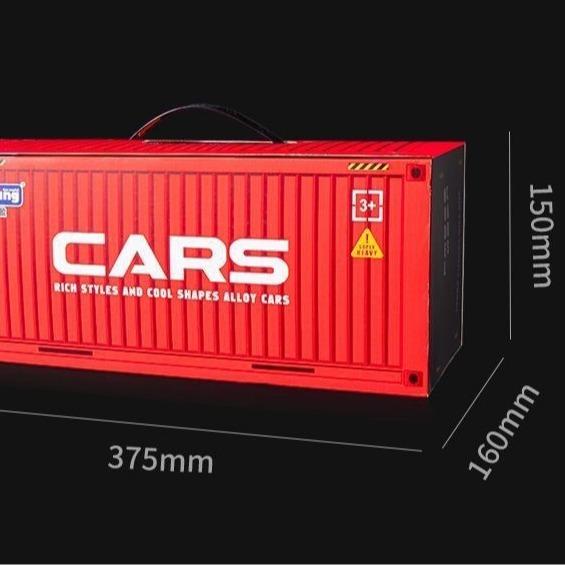BOX Mô Hình 48 Xe Ô Tô Bằng Hợp Kim Hộp Container Thùng Xe ( hàng loại 1 ) 8