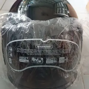 Helm Bogo Retro Solid Bipplast Terbaru Helm Wanita Kekinian Hijab Friendly SNI Premium Motorcycle