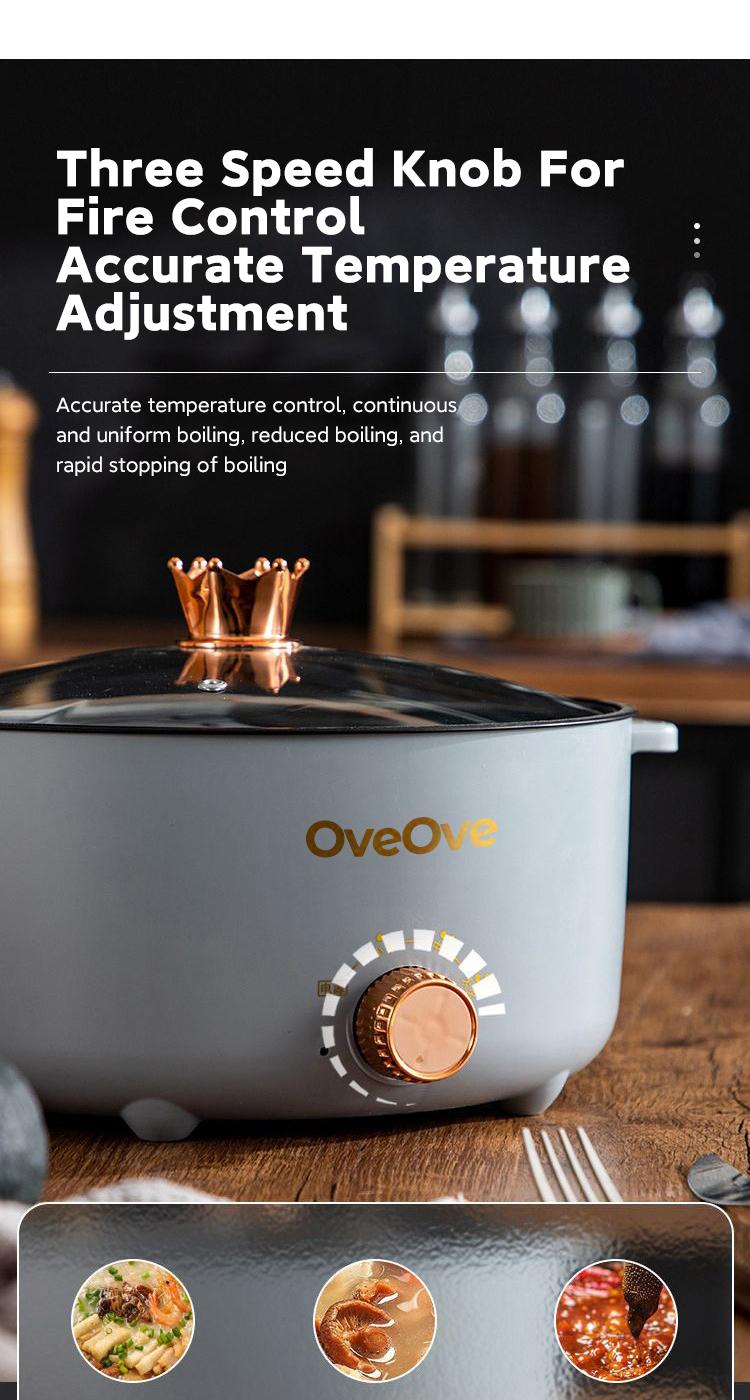 Product Introduction of multifunction 5L rice cooker large capacity multifunctional rice cooker adjustable firepower Nonstick pot Cookware cookware 11