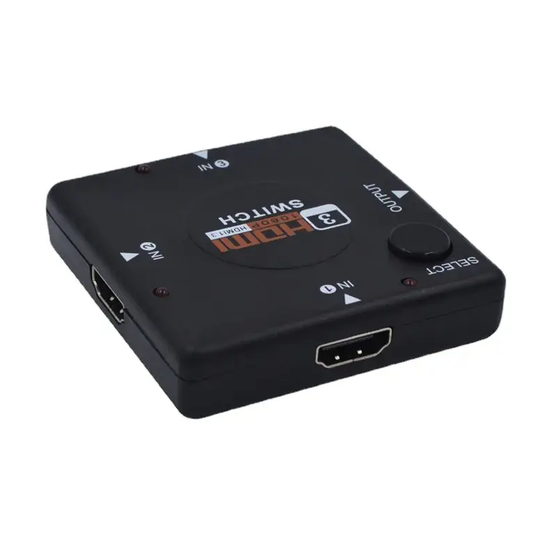 COD Elistooop HDMI Switcher 3 Port Full HD 1080P - 8075 Terlaris Accessories Plastik 2