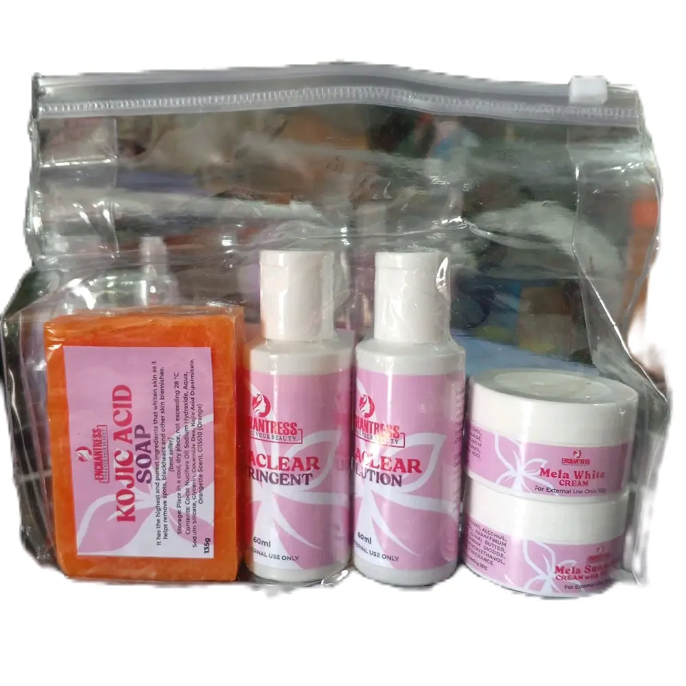 enchantress glutathione whitening soap review Melasma Set kojic Acid Melaclear Astrigent Melaclear Solution Mela Sunscreen Cream with SPF 30 Mela White Cream Mature skin The Johnson Center for SIZE:500ML