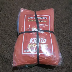 Jas Hujan Balap Motorcycle Lengan Panjang Nyaman Dipakai Tahan Air 12pcs Perlindungan Maksimal untuk Cuaca Hujan