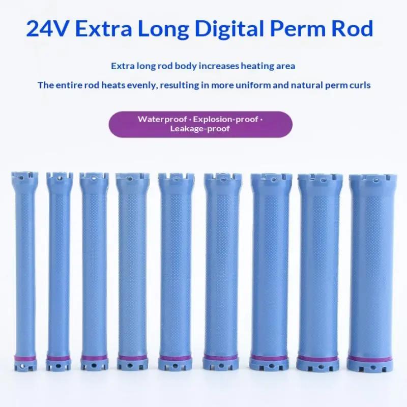 140 Mm 24V Kỹ Thuật Số Nóng Thanh Perm Điện Thanh Curlers Nóng Con Lăn Lông…
