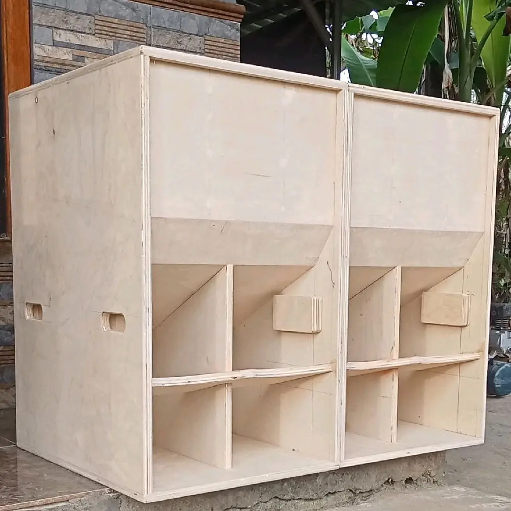 box speaker supali 6inchi single+4sekrup