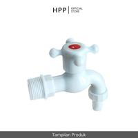 Gambar HPP Kran Air Taman Baling Pvc 1/2 Inch & 3/4 Inch / Kran Tembok - 1/2 Inch dari hppofficialstore Kota Surabaya 3 Tokopedia