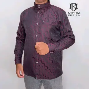 kemeja koko pria jaguar premium kemko sultan katun adem baju muslim pria