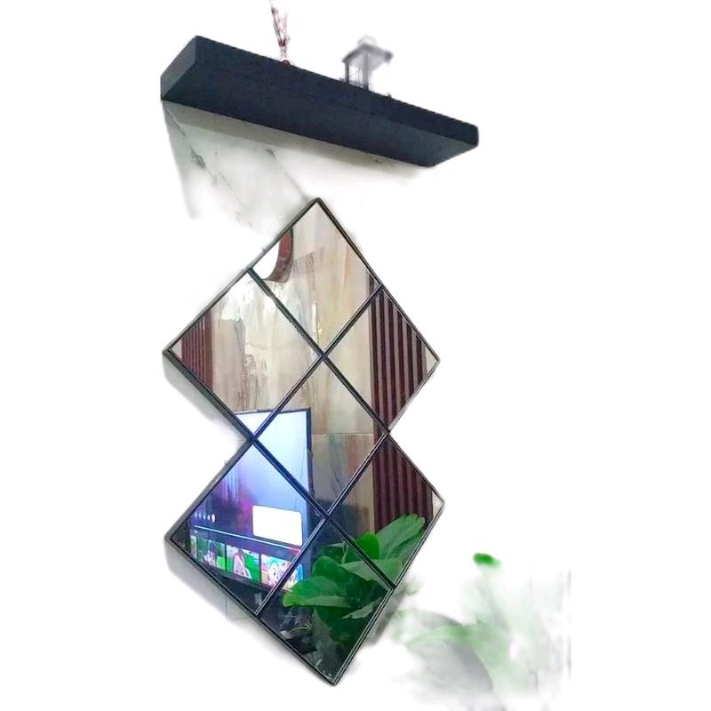 Cermin tempel / wall moulding / cermin dinding / hiasan dinding uk 20x20cm 2