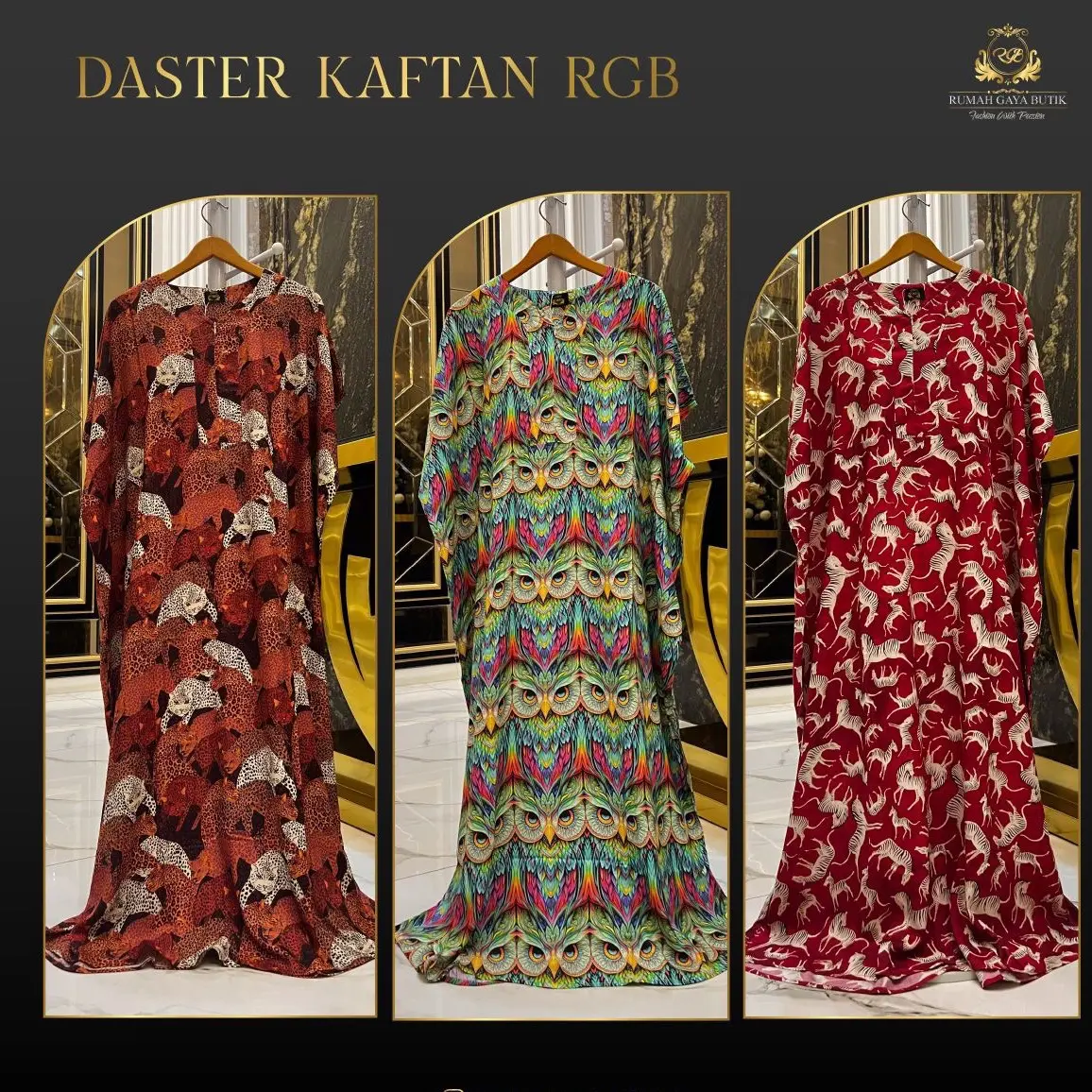 Kaftan sultan RGB premium original rayon premium