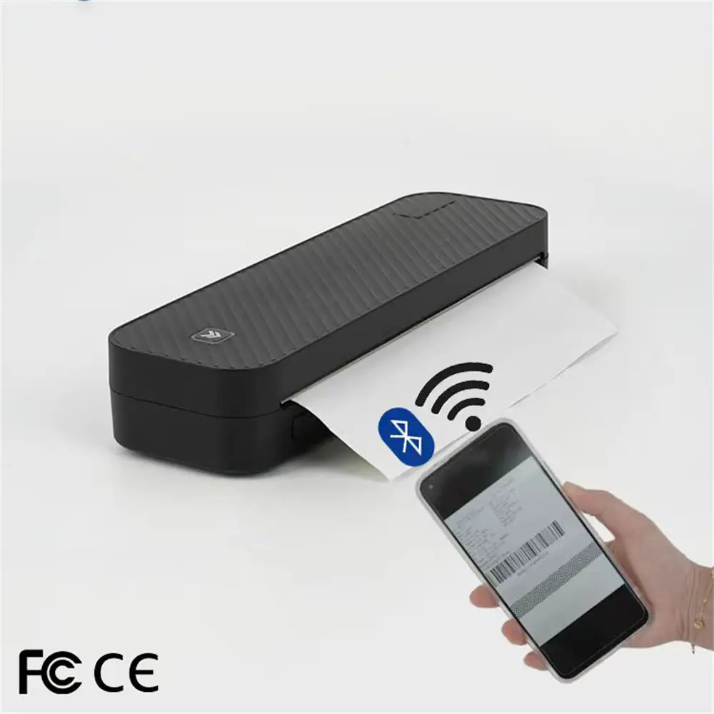 2024  New Arrival Super Multifunctional Wireless Portable Inkless A4 Thermal Printer Professional Tattoo Bluetooth PDF Excel Word Document Printing Machine Paper Sticker Documents Thermal Paper