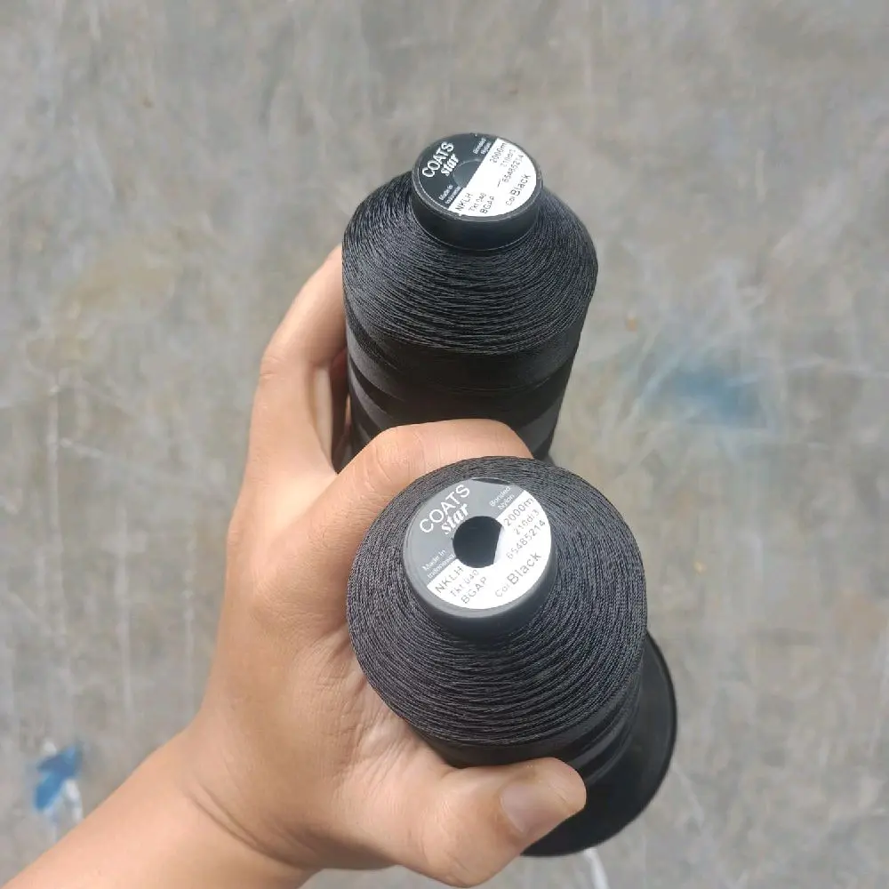 Benang Nilon Tkt 40 210/3 M40 Pilihan Warna Variasi Produk Ukuran Tkt 40 atau 210/3 untuk Pemesanan dan Informasi Tambahan