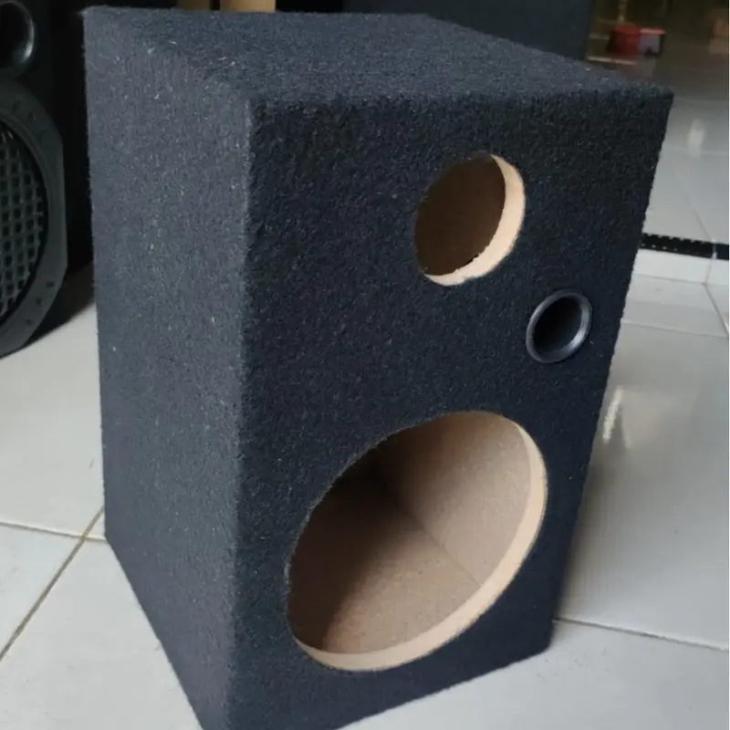 BOX SPEAKER 6 INCH KOTAK DENGAN LUBANG TWETER Bass 4