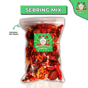 MBAHKRIUK -  CEMILAN SEBLAK MIX 150 GRAM Rasa Original Pedas Cikruh Bumbu Melimpah Alami