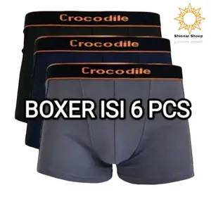 Celana Dalam Pria Boxer Dewasa 6 Pcs
