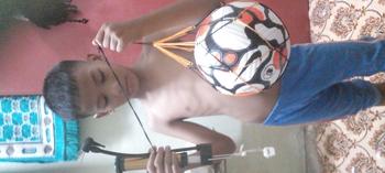 Product Review of Size 5 Bola Sepak AntiSlip Soft PU Leather Soccer Football from h**r 0