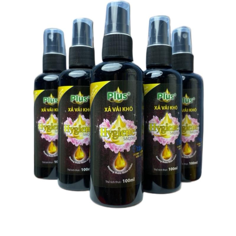  Giá sỉ Combo 10 Chai Hygiene sacom Xịt Xả Vải Khô Mùi Hương Nước Hoa dung tích 100ml Lưu Hương Quần Áo 72h Thơm Sạch Sang 