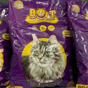 BOLT Makanan Kucing Dewasa Kering 800g - Makanan Kucing Berkualitas Tinggi untuk Kesehatan dan Kebugaran