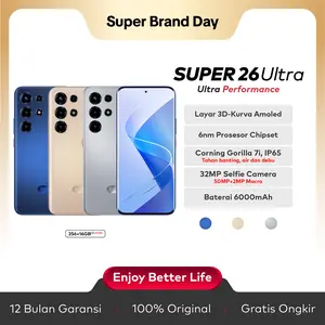 SUPER BRAND DAY ITEL SUPER 26 ULTRA - T7300 Ultra Gaming Processor - Corning Gorilla 7i - IP65 - 3D Curved Amoled Screen- 32MP Selfie Camera - 6000mAH