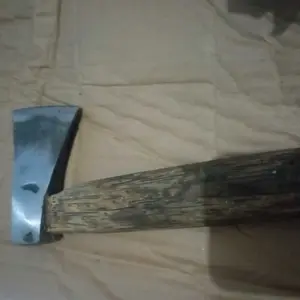 kampak gagang kayu aren / kampak serbaguna siap pakai