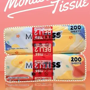 [Beli 1 Gratis 1] Montiss softpack Tissue 200 Shetts | Tissue wajah montis 200 shets Tisu