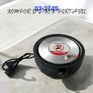Kompor Listrik Portable Kompor 1 Tungku Q2-3745 Q2 3745 Q23745