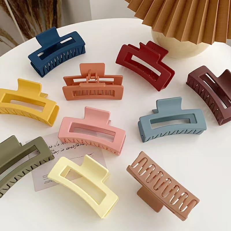 MAEROSE / Ji Hyo Hairpin / Jepit Rambut Persegi 8.5cm / Square Korean Hairpin 2