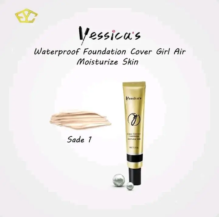 FIRA BEAUTY SHOP - Yessica Waterproof Foundation Cover Girl Air Moisturize skin 30gr 1