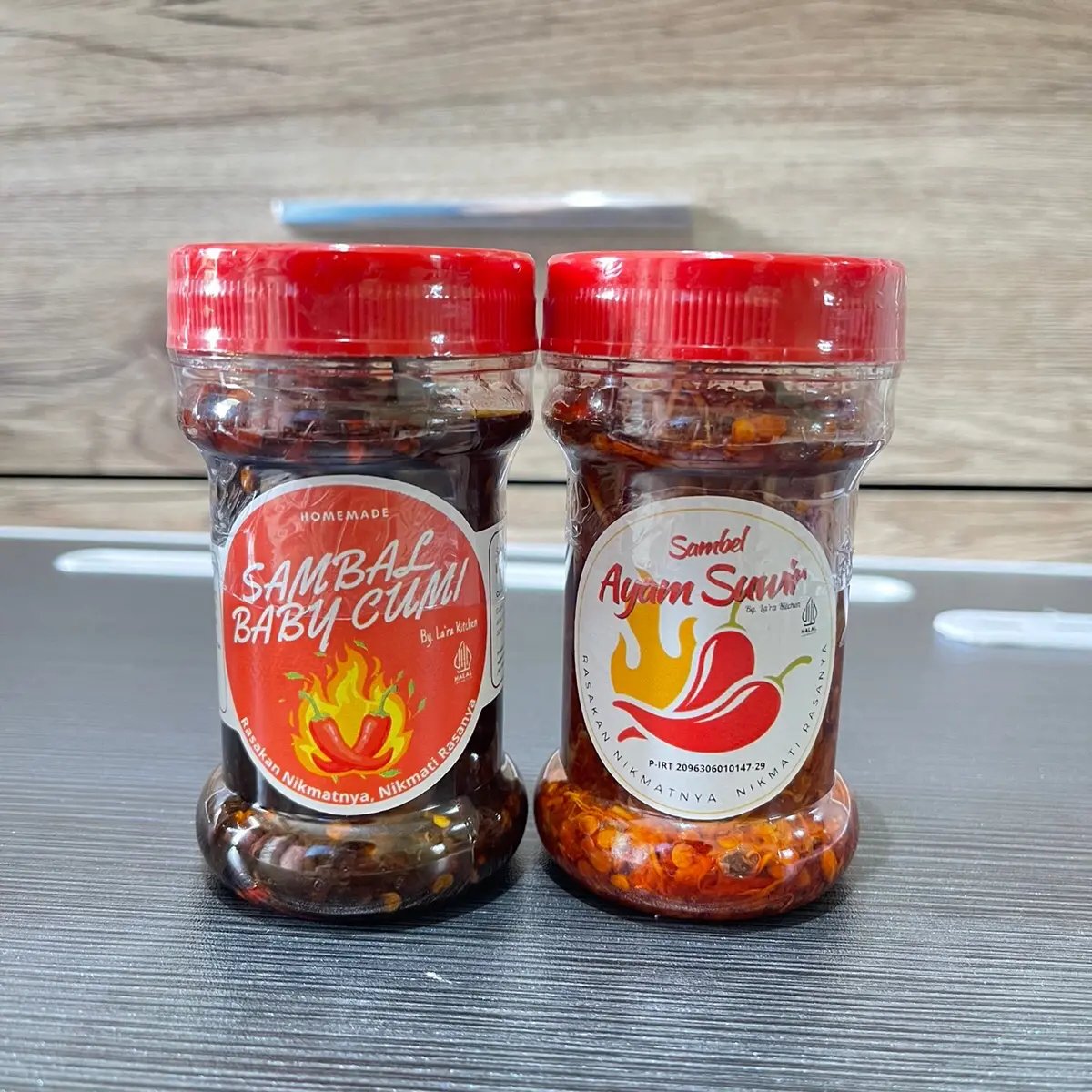 SAMBEL - Bundling 2 ( Baby Cumi, Ayam Suwir )