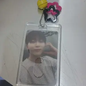 Cahol Transparan Plastik dan Akrilik Photocard Holder Kpop PC POCAHOL CAHOL Handmade 2 Sisi Poca Acrylic Card Holder