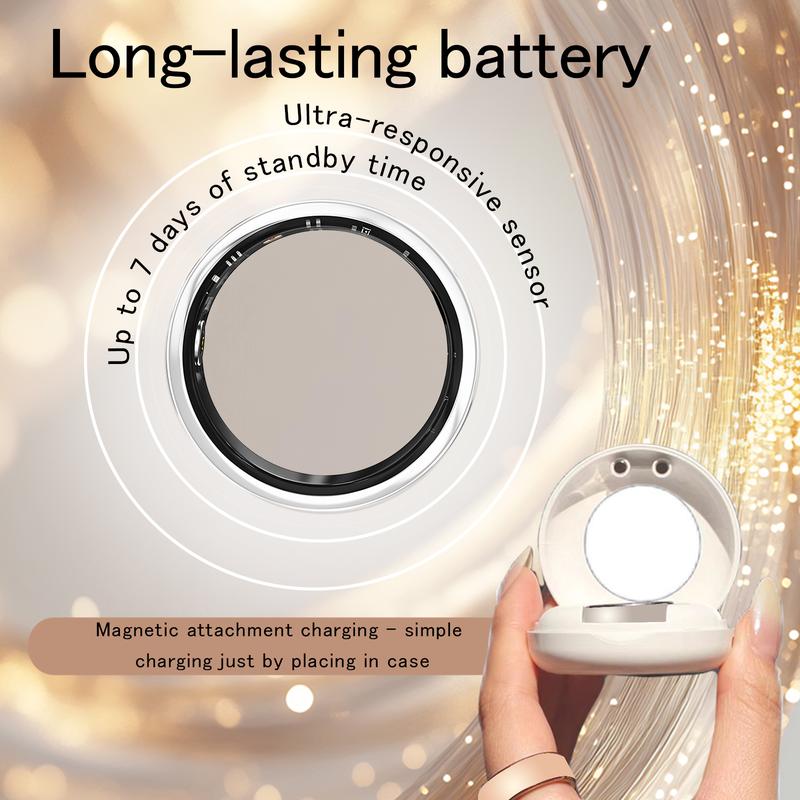 Product Introduction of PaaGoo-Health & Fitness Ring - Monitor BP, Stress & Steps | Works w/ iPhone & Android 1