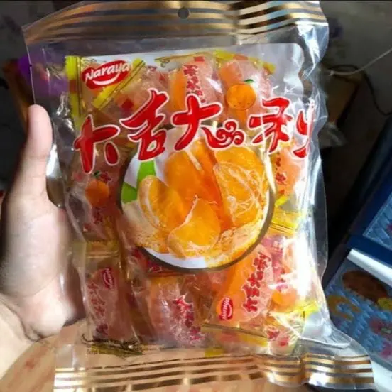 500 GR JELLY JERUK NARAYA HALAL / ORANGE JELLY / JELLY JERUK RASA MANDARIN Food Jeli 4