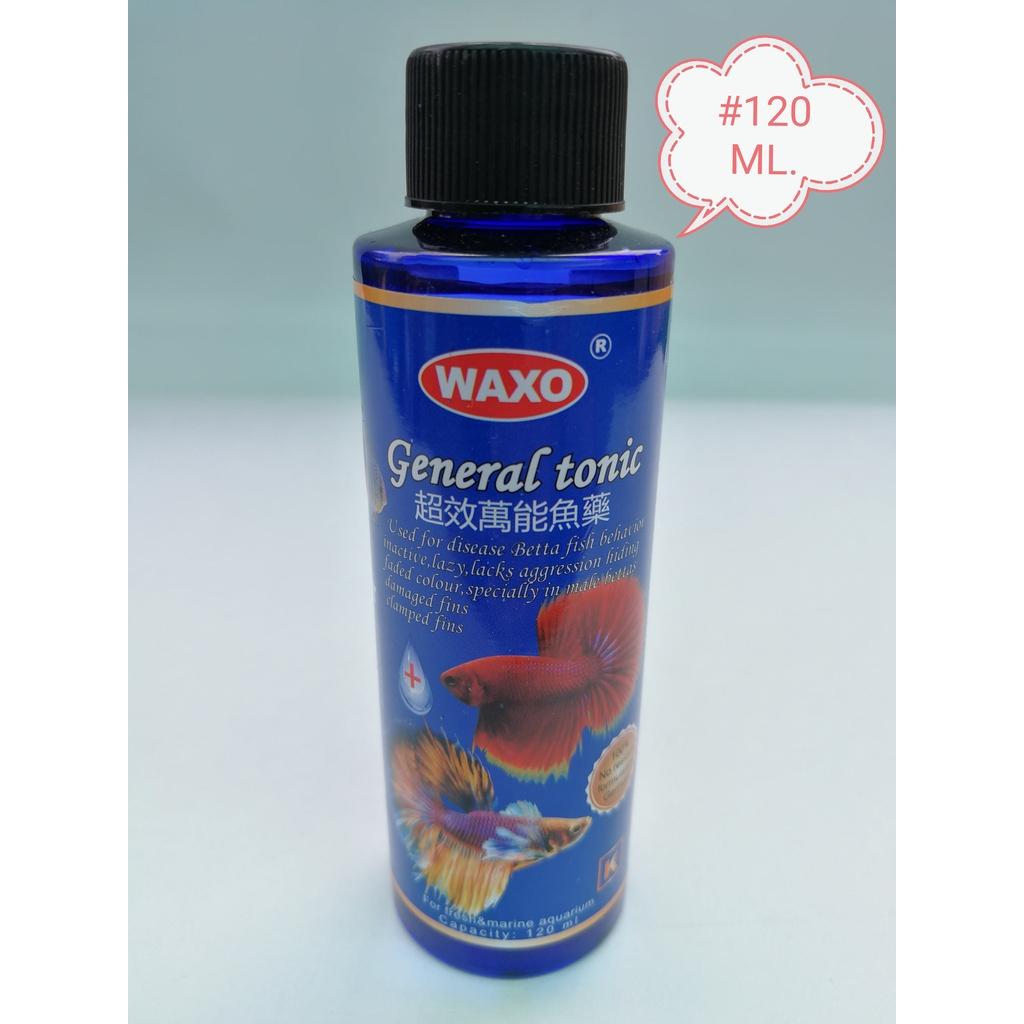 Waxo General Tonic Betta 120ml Fish Aquarium Ikan Akuarium Laga