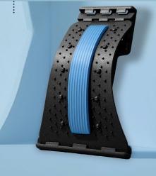 【Bantuan Olahraga】Papan Lumbar, Alat Regangan Lumbar Versi Upgrade | Alat Bantuan Postur Olahraga