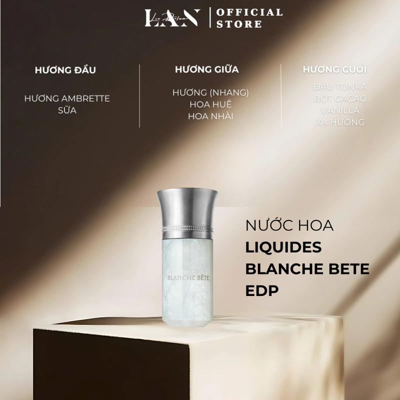 LAN Nước Hoa Nữ Liquides Blanche Bete EDP 10 20ml