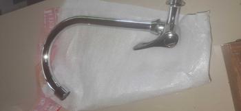 Product Review of FLUSSO Kran Leher Angsa Drat Tembok 1/2 Inch Keran Air Cuci Piring Kualitas Premium | 2215 from p** t**i 0