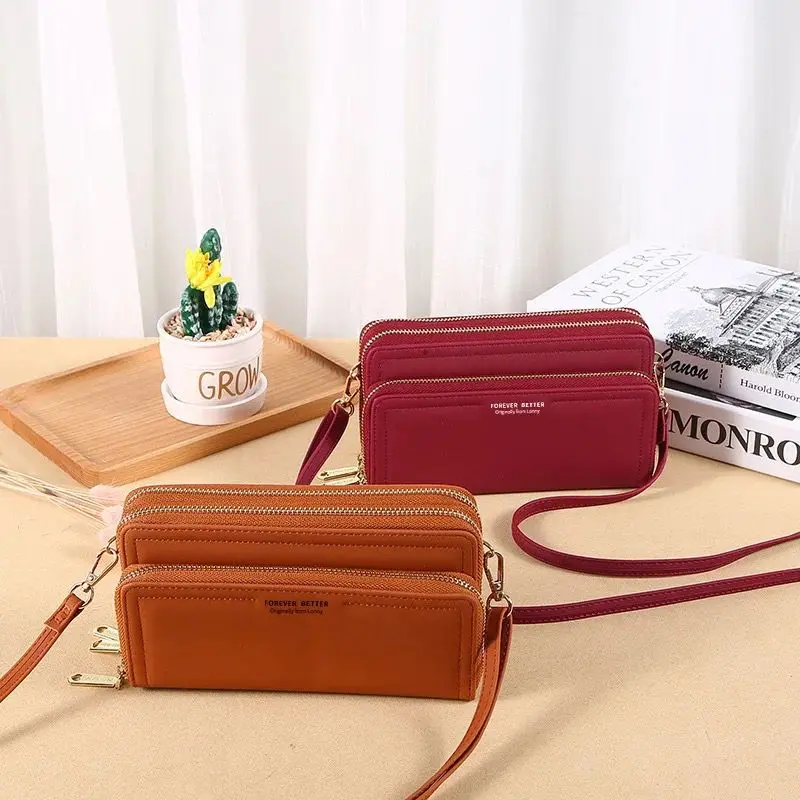 Dompet Tas Wanita untuk Handphone Terbaru Dompet Cewek Selempang Fashion Korea Style Kondangan Pesta Luxury Trendy Kulit Kartu 8