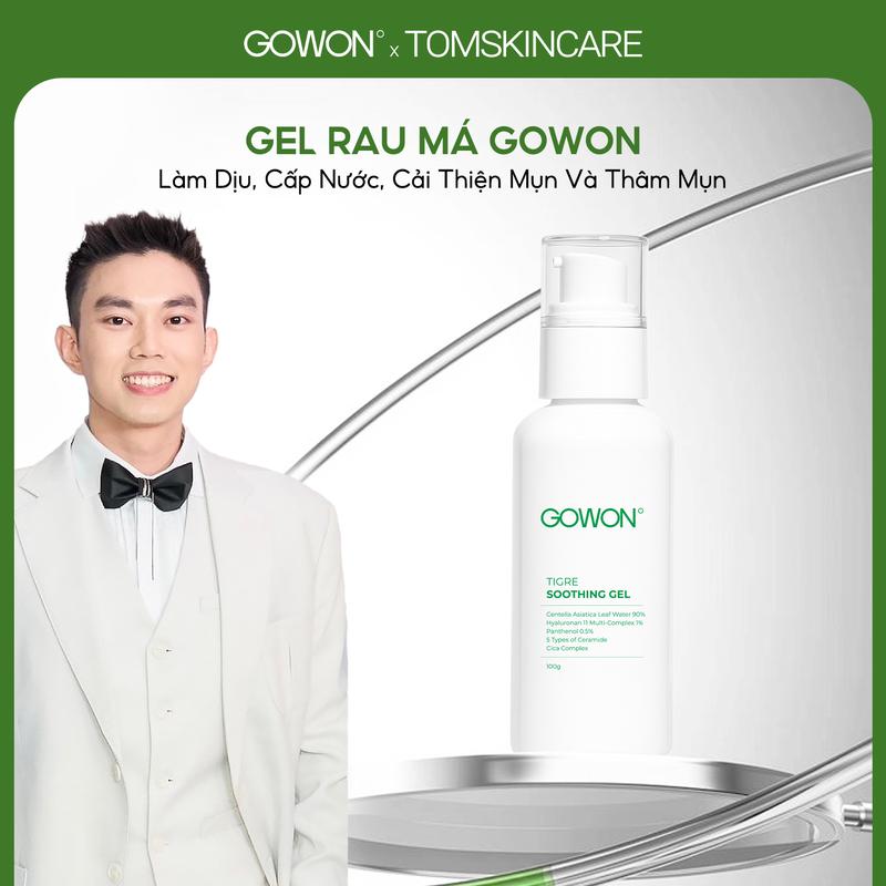  Gel Rau Má GOWON Tigre Soothing Gel 100g  TOMSKINCARE  