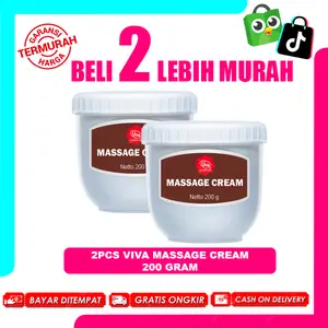 ((BUNDLING)) VIVA MASSAGE CREAM 200 GRAM