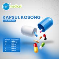 Gambar Kapsul Kosong / Cangkang Kapsul Kosong / Kapsul Kosong Bahan Gelatin Sapi Halal - isi 1000 pcs - UnguPutih No3 dari SAM MEDICAL Kota Bandung 1 Tokopedia