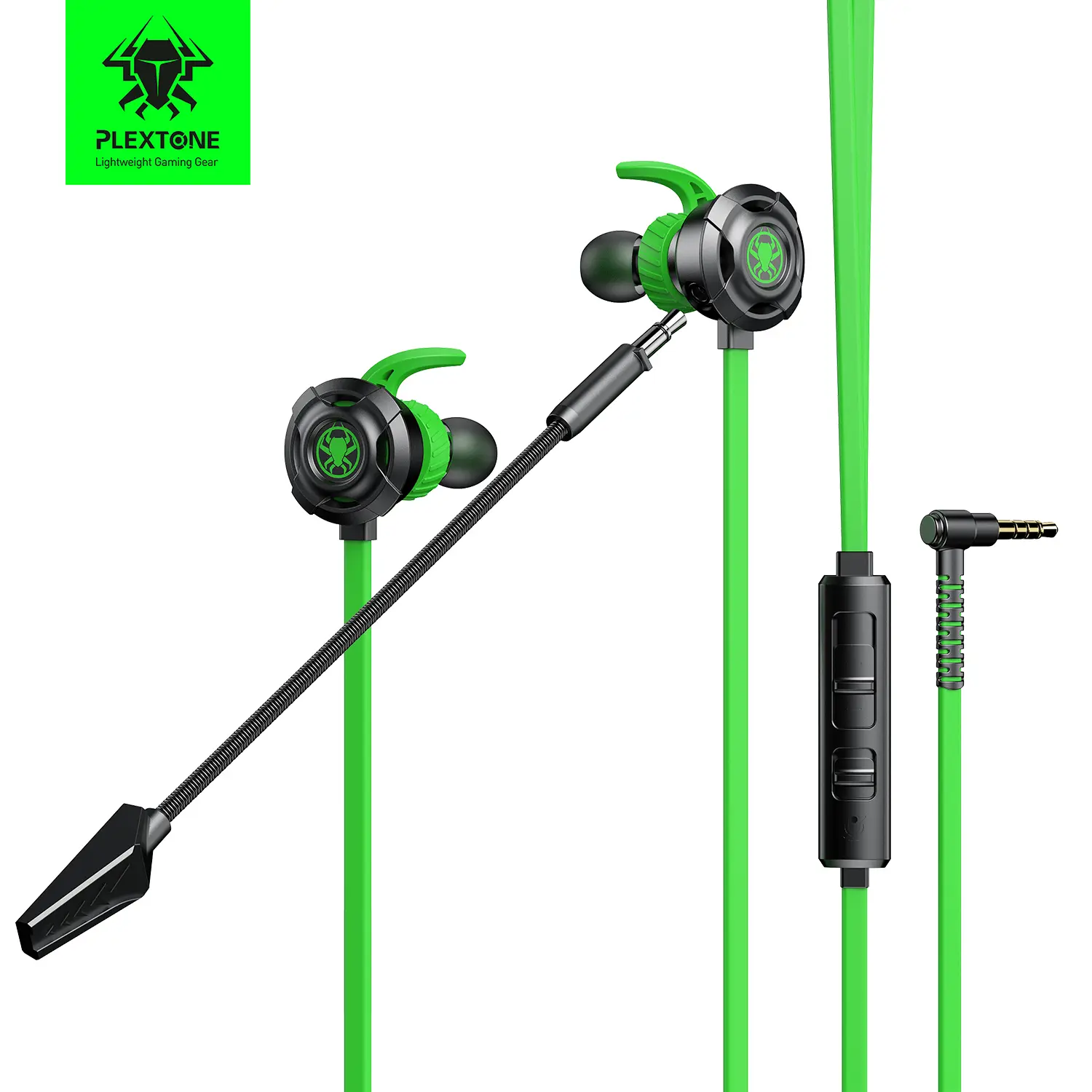 PLEXTONE G30 Esports game earphones in ear with microphone iPad Pro eating chicken