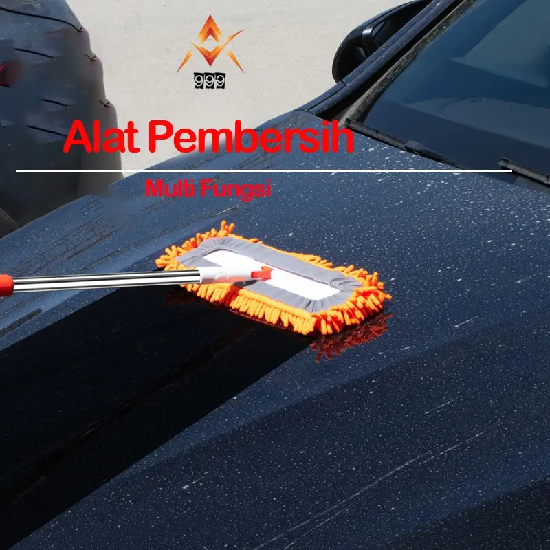 Alat Pembersih Rumah/Pel Lantai/Dinding Multi Fungsi (AG14)..Diameter Tinggi 130cm Stainless 4
