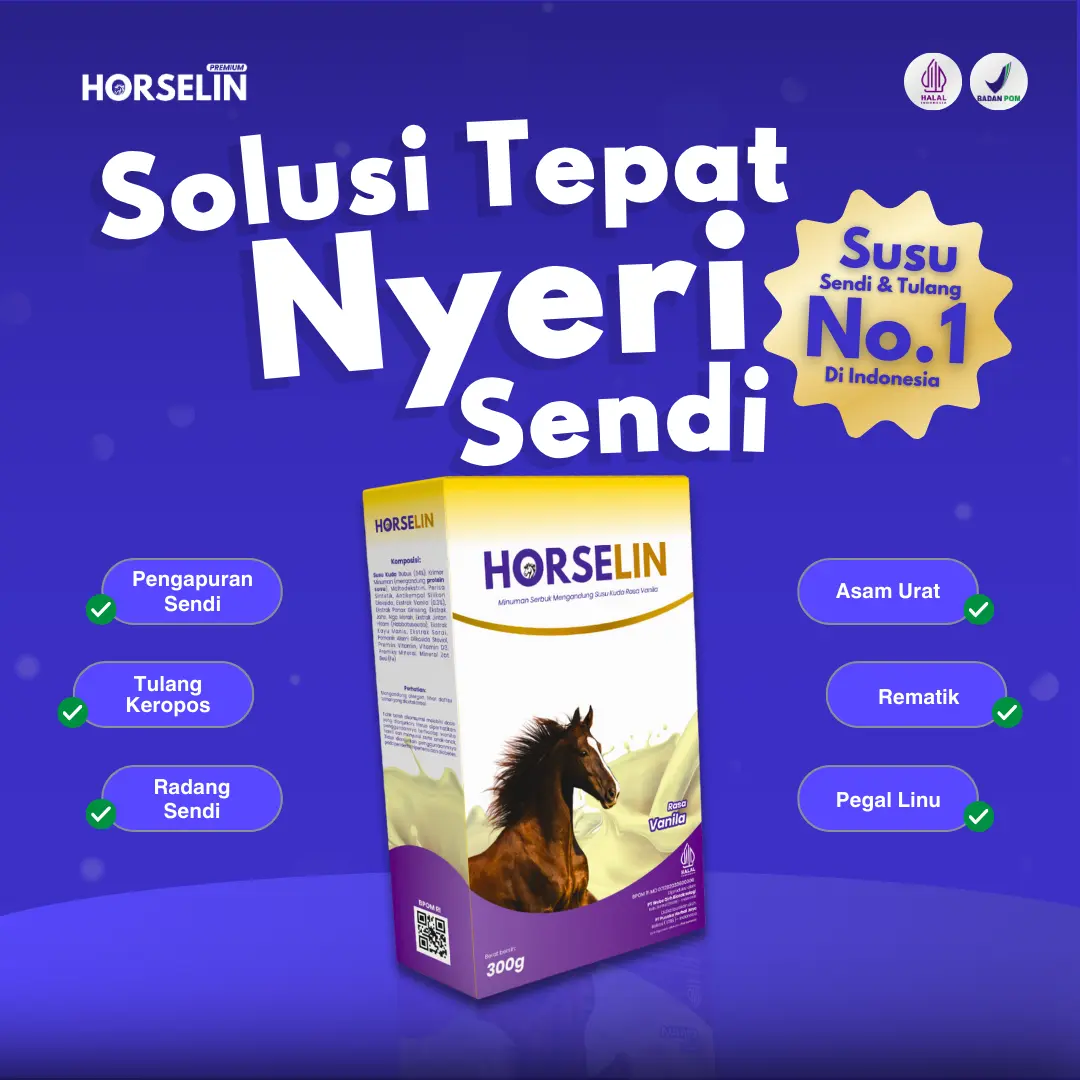 Horselin Susu Kuda Premium 1 Box 200gr - Horselin Original Asli