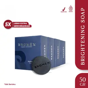 BROMEN Sabun Wajah Pria | Sabun Perawatan Wajah Pria buat Pemutih Dan Pembersih Jerawat