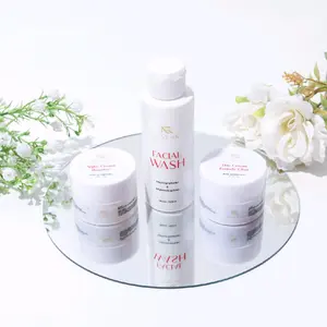 ZINESK BARU isi3,Paket expres whitening krim booster paket pemutih penghilang bekas jerawat Mencerahkan Wajah Arbutin